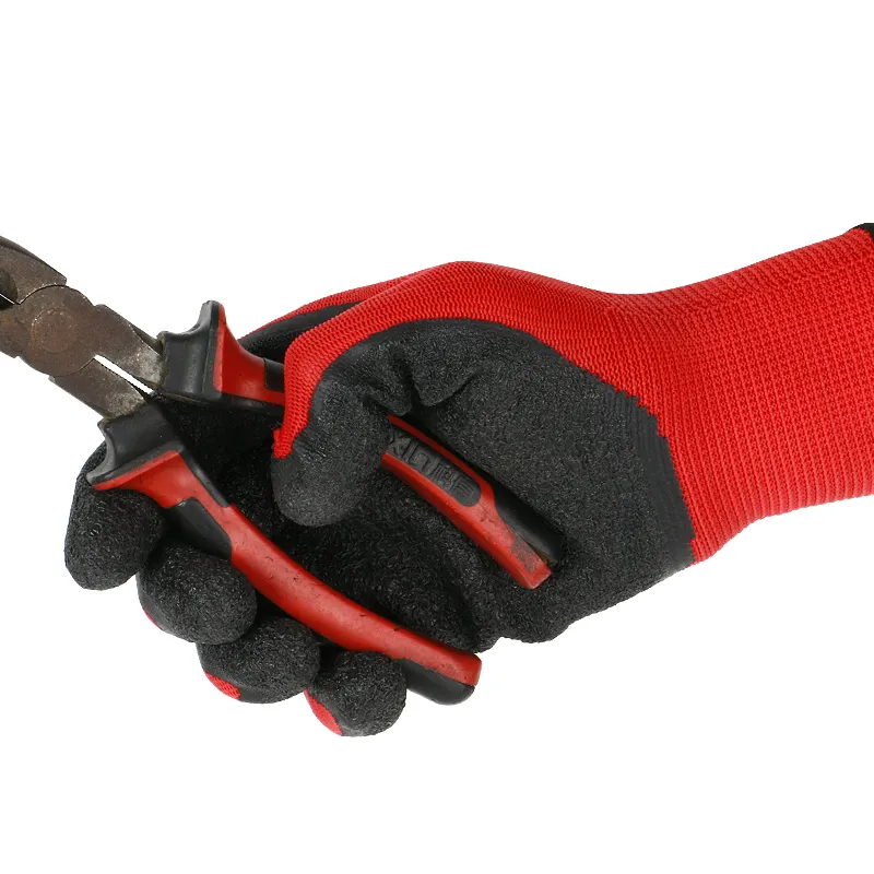Protective Equipment For Heavy Construction Engineering Latex Breathable Safety Industrial Gloves