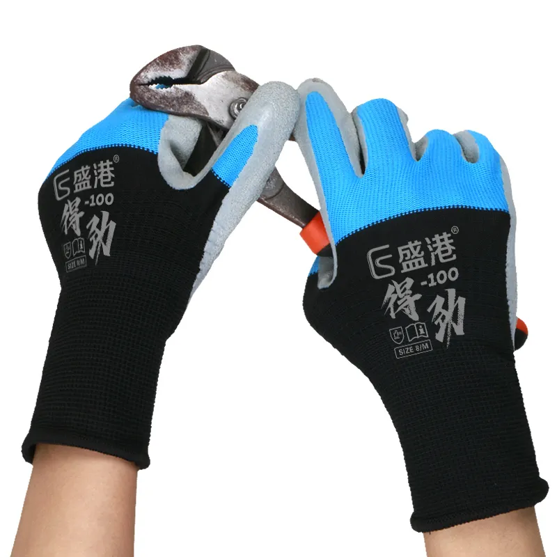 Manufacturers Wholesale Waterproof Work Protective Gloves Men's Safety Industrial Gloves