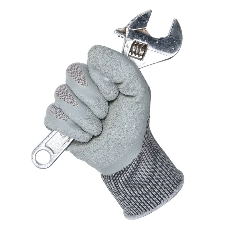 Safety High Quality Cutting Protective Gloves Grey Waterproof Industrial Gloves
